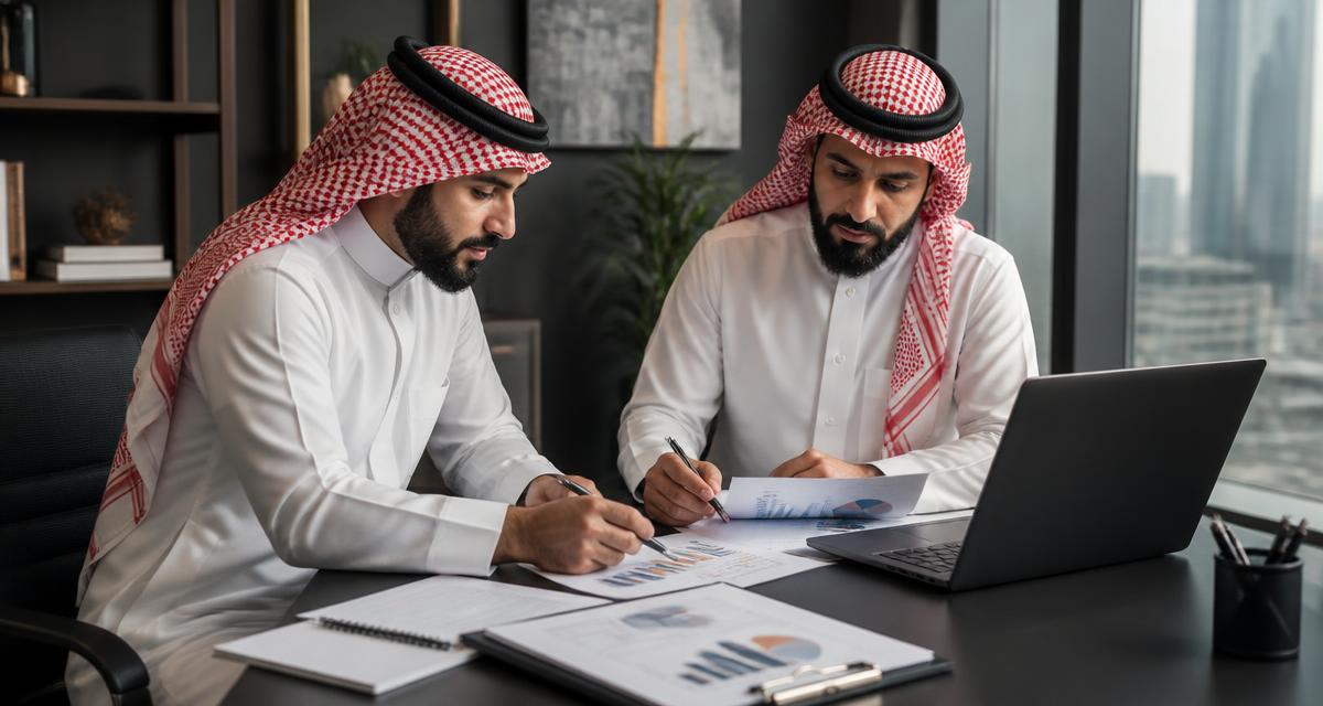 A finance and operations manager reviewing a CRM implementation budget breakdown on a desk